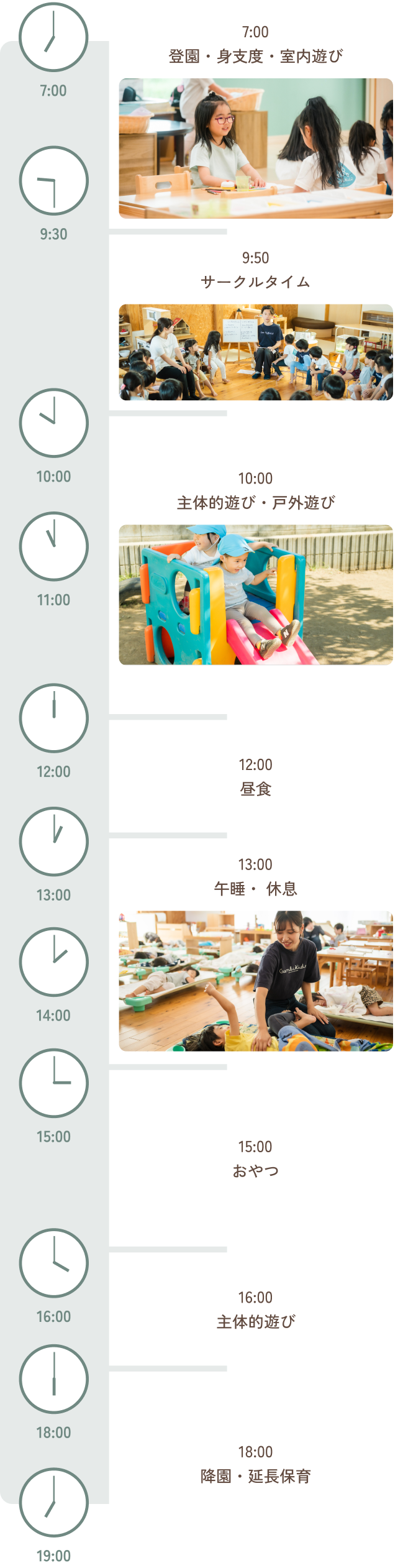 元気キッズ保育の1日