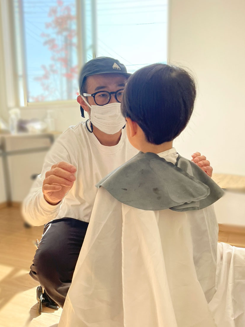 ヘアカット体験会を実施しました